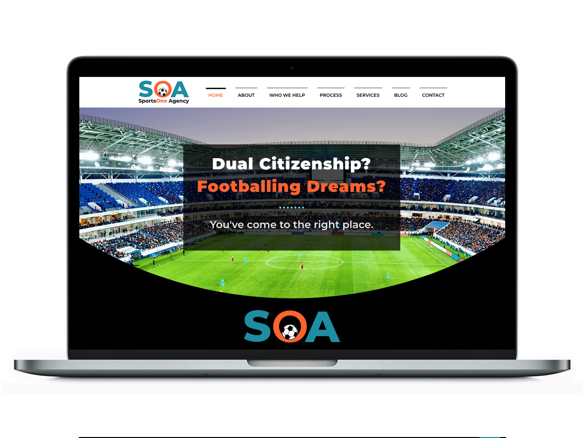 SportsOne Agency - Wix Website